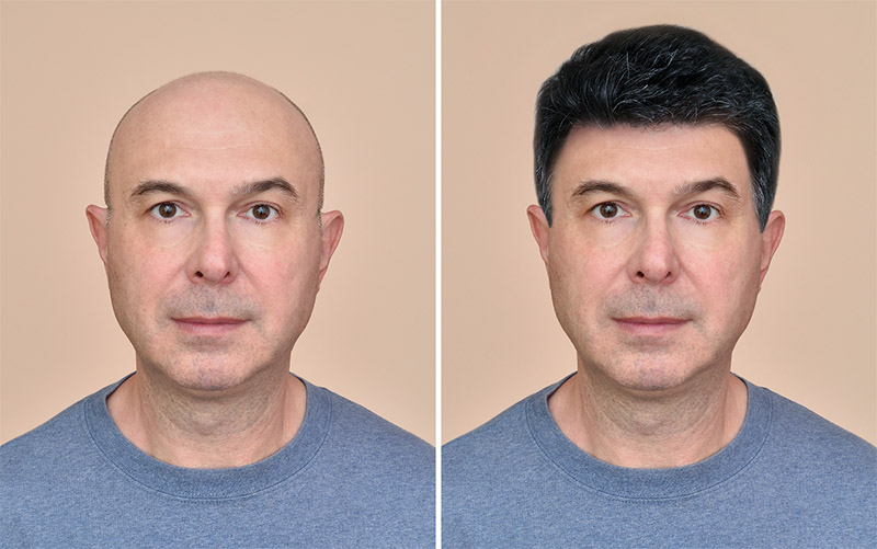 Erkek Protez Saç Uygulamaları Oscar Hair Protez Saç Merkezinde